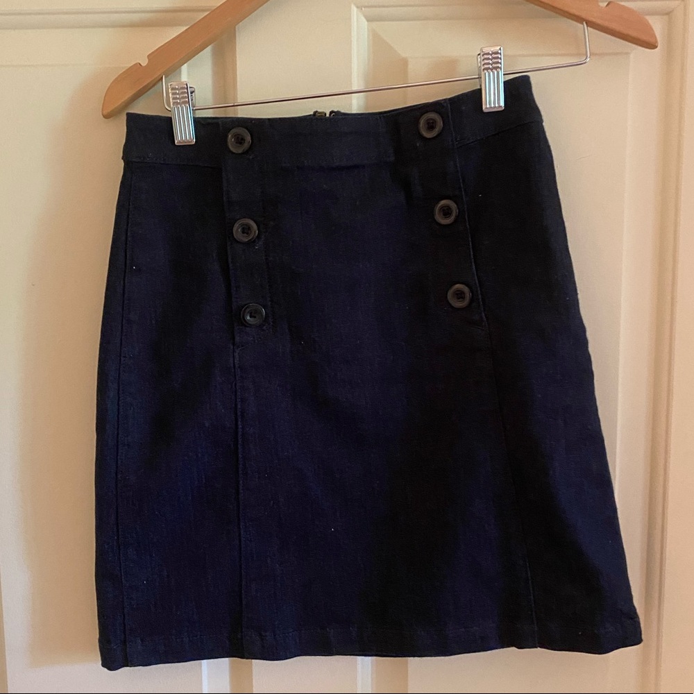 Dark Denim pencil skirt